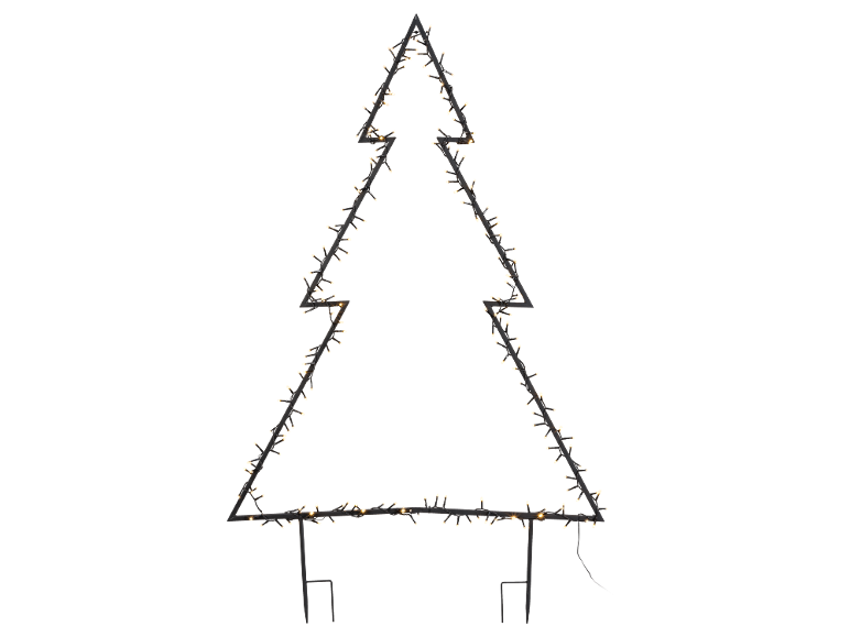 Weihnachtsbaum mit LED-Lichtern für den Außenbereich