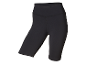 Schwarze Damen-Sport-Shorts.