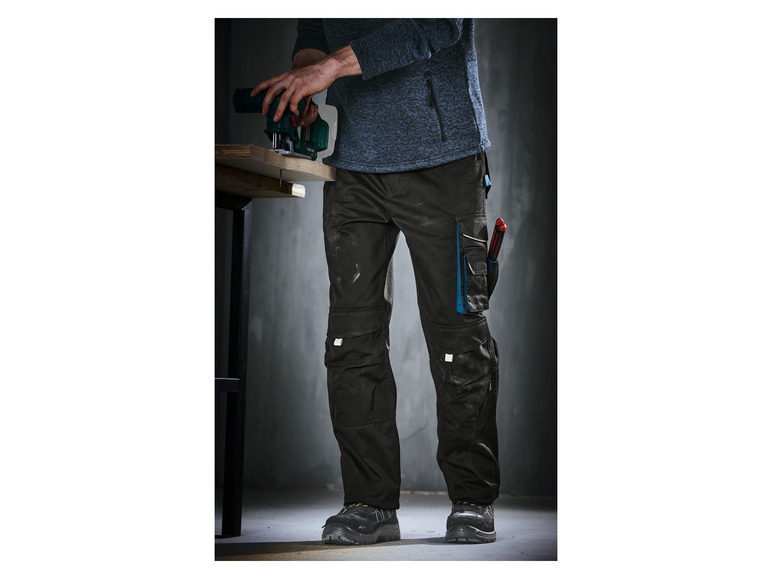 Gehe zu Vollbildansicht: PARKSIDE PERFORMANCE® Herren Arbeitsbundhose, wasserabweisendes Obermaterial - Bild 9