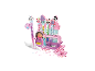 Clementoni Gabby's Dollhouse Stifte-Atelier mit bunten Glitzerstiften und Zubehör