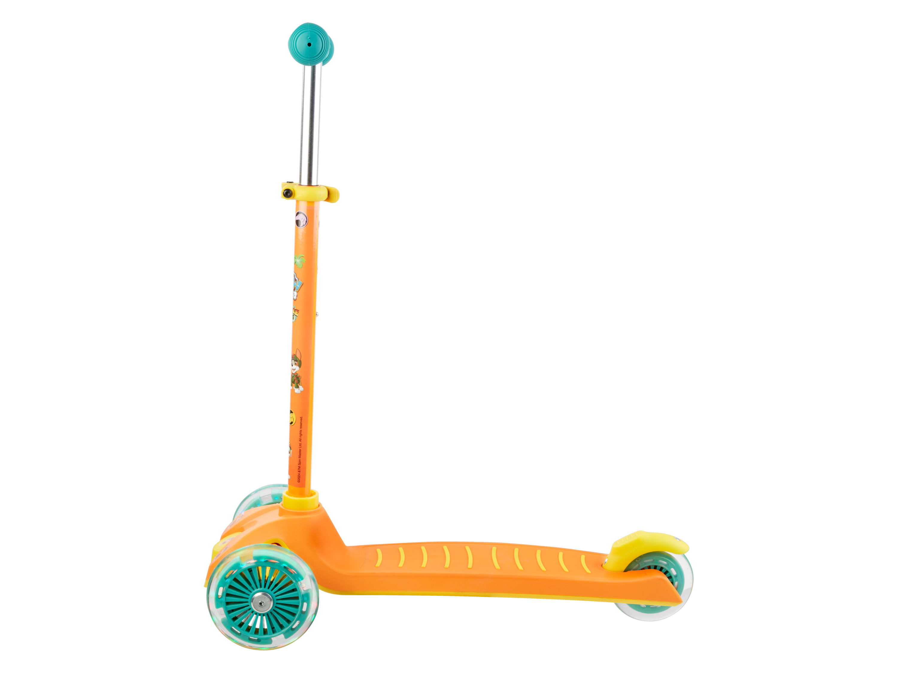 Thumbnail - Tri Scooter mit LED Rollen (orange)
