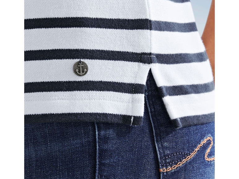Gehe zu Vollbildansicht: esmara Damen Poloshirt, in hochwertiger Pikee-Qualität - Bild 13