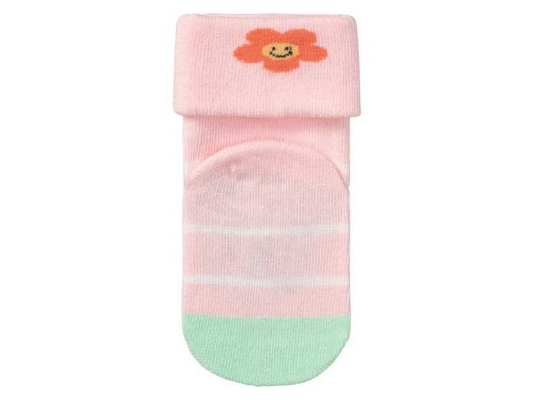 Gehe zu Vollbildansicht: Baby Mädchen Socken, 3 Paar, mit Umschlagbund - Bild 14