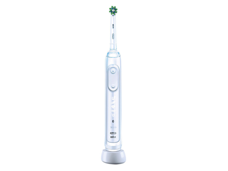 Gehe zu Vollbildansicht: Oral-B Genius X Elektrische Zahnbürste, weiß - Bild 1