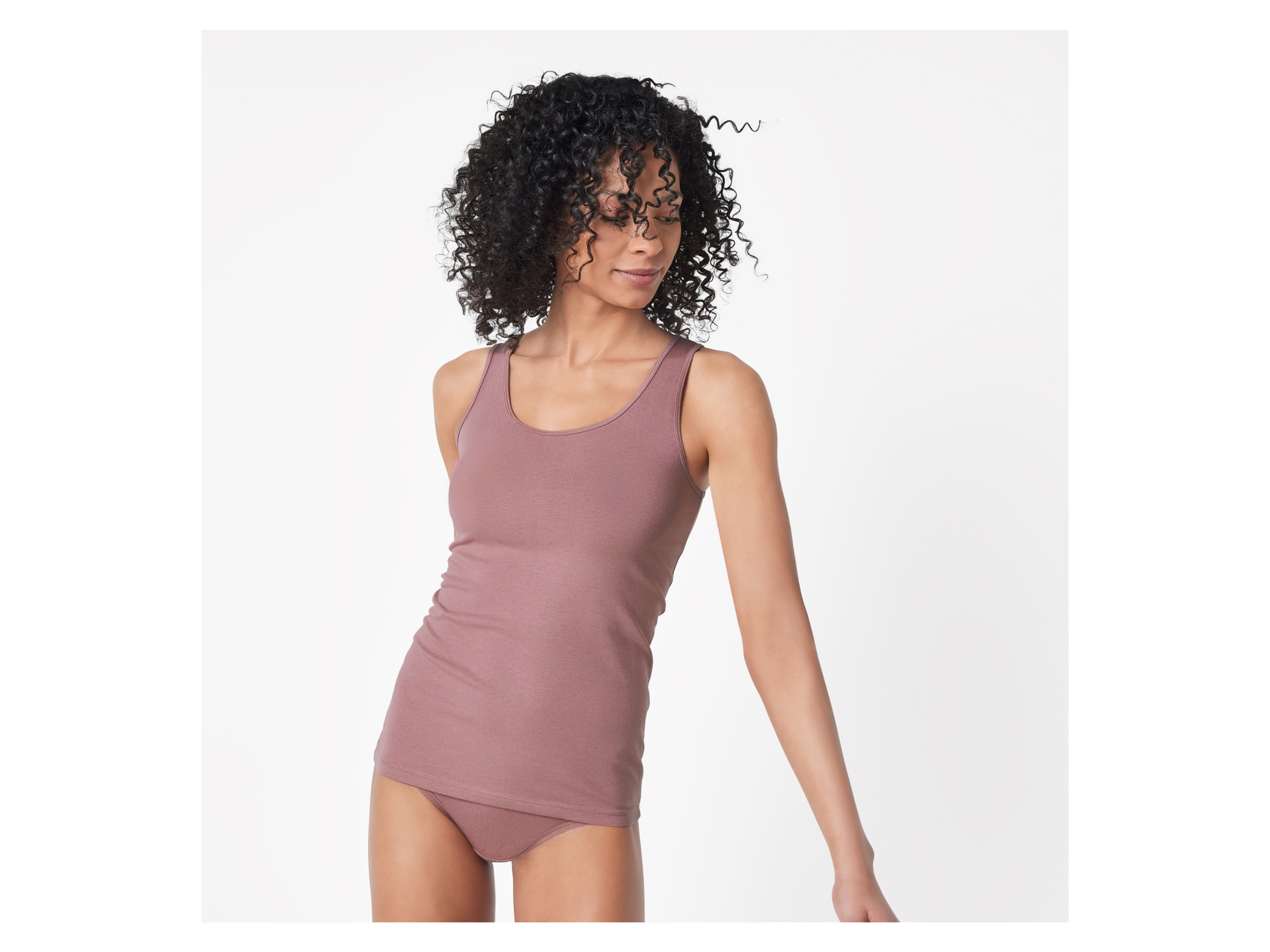 Thumbnail - esmara® Damen Achselhemden, 3 Stück (Pink/Weiß, S(36/38))