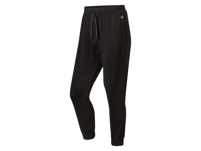Schwarze Champion Jogginghose.