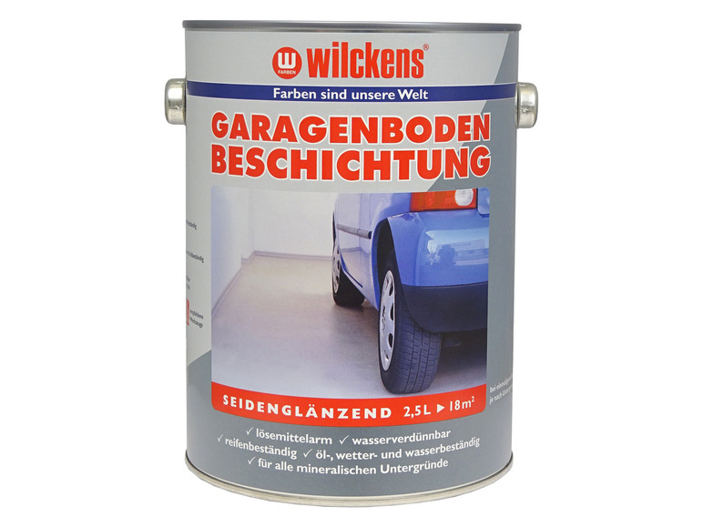 Gehe zu Vollbildansicht: Wilckens Garagenboden-Beschichtung, 2,5 l, Bodenversiegelung - Bild 2