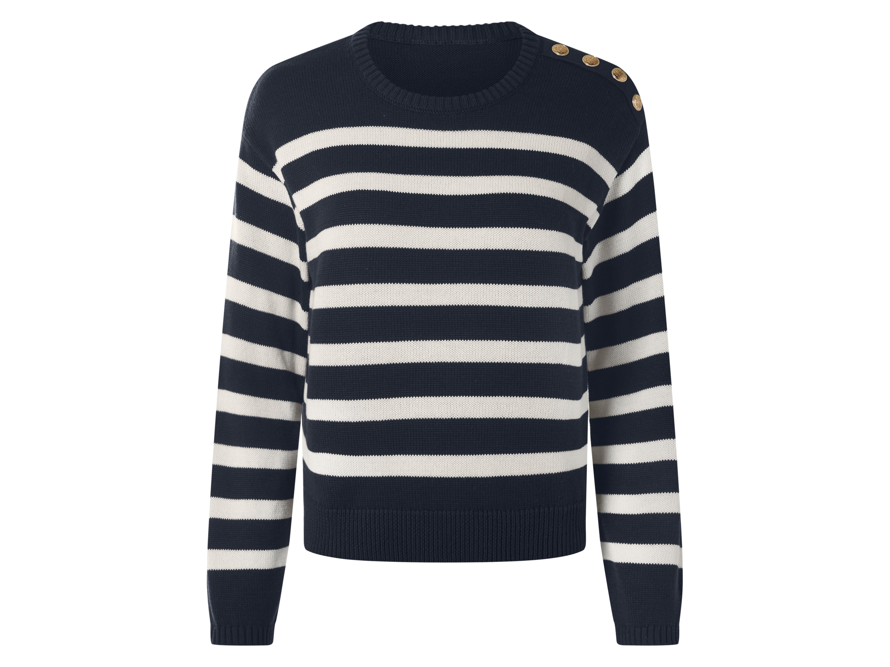 ESMARA® Damen Pullover (Navy, L(44/46))"" - Farbe: blau