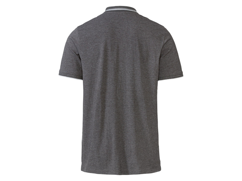 Gehe zu Vollbildansicht: LIVERGY® Herren Poloshirt, gerade geschnitten, mit kleinen Seitenschlitzen - Bild 7
