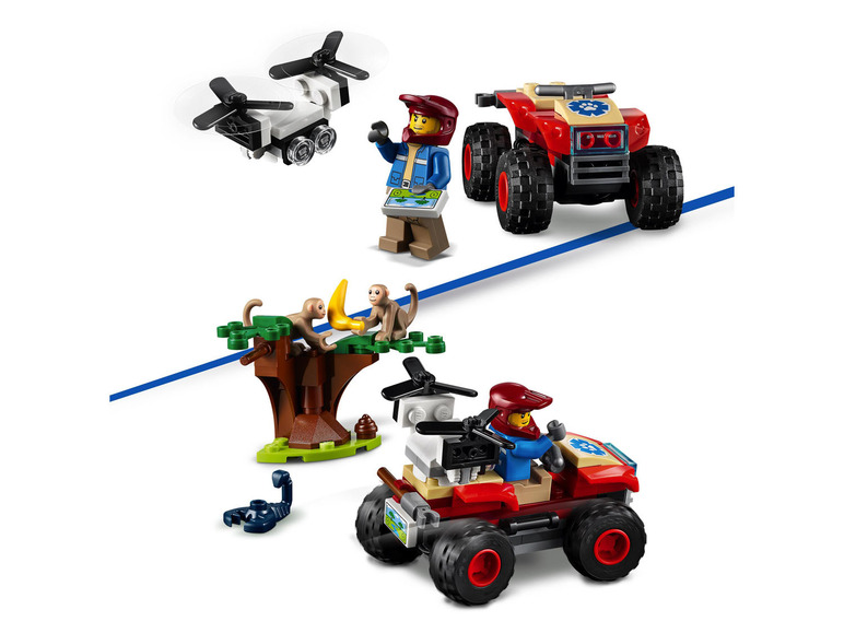Gehe zu Vollbildansicht: LEGO® City 60300 »Tierrettungs-Quad« - Bild 5
