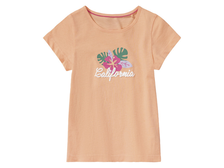 Gehe zu Vollbildansicht: lupilu® Kleinkinder Mädchen T-Shirts, 3 Stück, mit Print - Bild 4