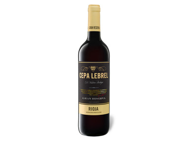 Cepa Lebrel Gran Reserva Rioja DOC trocken, Rotwein 2015