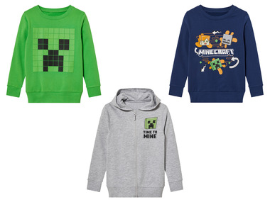 Minecraft - Kinder Sweatshirt / Sweatjacke mit Druck
