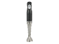 Schwarzer Stabmixer mit Metallschaft