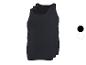 Herren-Unterhemden in Schwarz, 3er-Pack