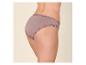Damen-Slip mit Spitzenbesatz, Seitenansicht.