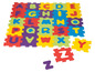 Eine Buchstaben-Puzzelmatte mit dem Alphabet von A bis Z.