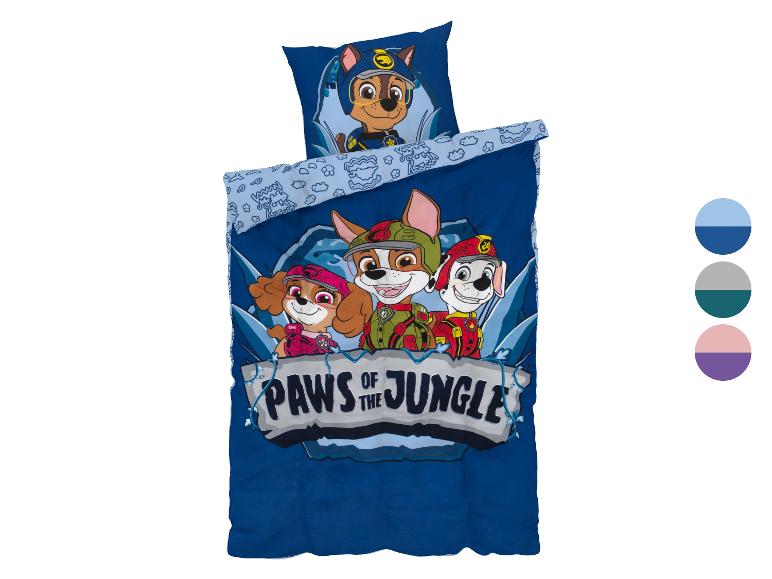 Paw Patrol „Paws of the Jungle“ Bettwäsche: Bettbezug und Kissenbezug.