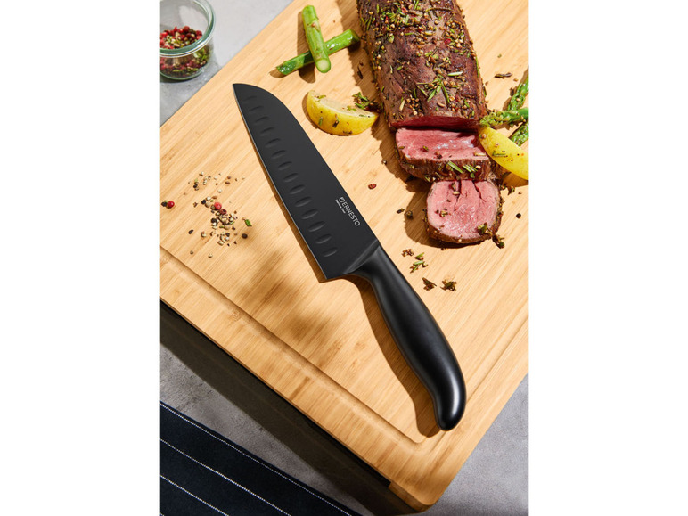 Gehe zu Vollbildansicht: ERNESTO® Edelstahl Messer, mit ergonomischem Griff - Bild 8