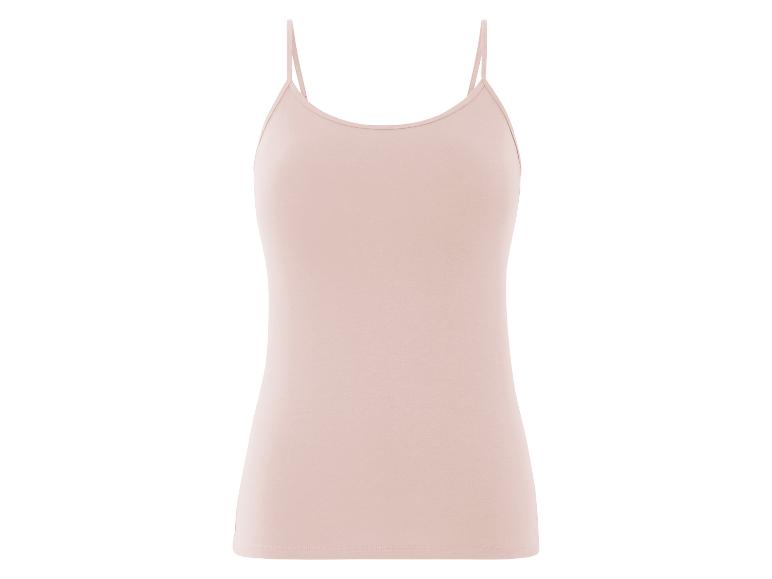 Ein hellrosa Spaghettiträger-Top.