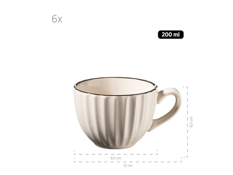 Frühstücks-Set »Osita«, 18-teilig, beige