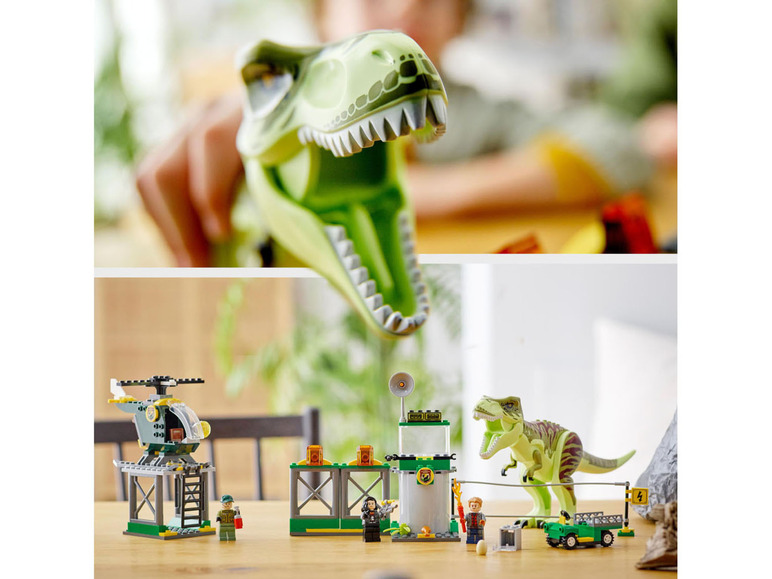 Gehe zu Vollbildansicht: LEGO® Jurassic World™ 76944 »T. Rex Ausbruch« - Bild 2