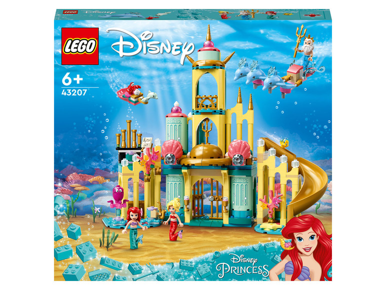 Gehe zu Vollbildansicht: LEGO® Disney Princess™ 43207 »Arielles Unterwasserschloss« - Bild 1
