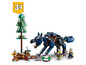 LEGO Creator 3-in-1-Set mit einem blauen Wolf, einem Baum und Wikinger-Figuren.