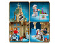 LEGO Harry Potter Modell mit dem Hogwarts-Turm, Harry Potter und Madame Pomfrey.