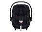 Schwarzer Babysitz mit Sicherheitsgurt und Tragegriff, Modell ATON B2