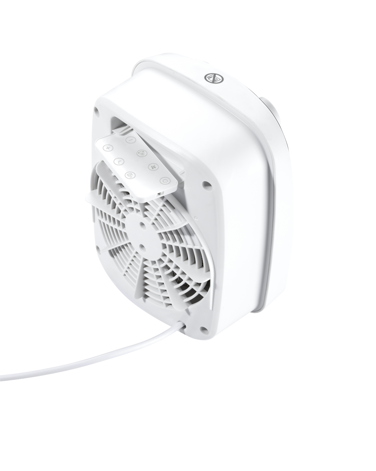 TRONIC® Heizlüfter mit LCD + Fernbedienung (Weiß) – Bild 4 von 4
