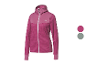 Crivit Damen Fleecejacke mit Kapuze in Rosa.