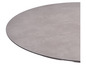 Runder Tischplatte mit Betonoptik