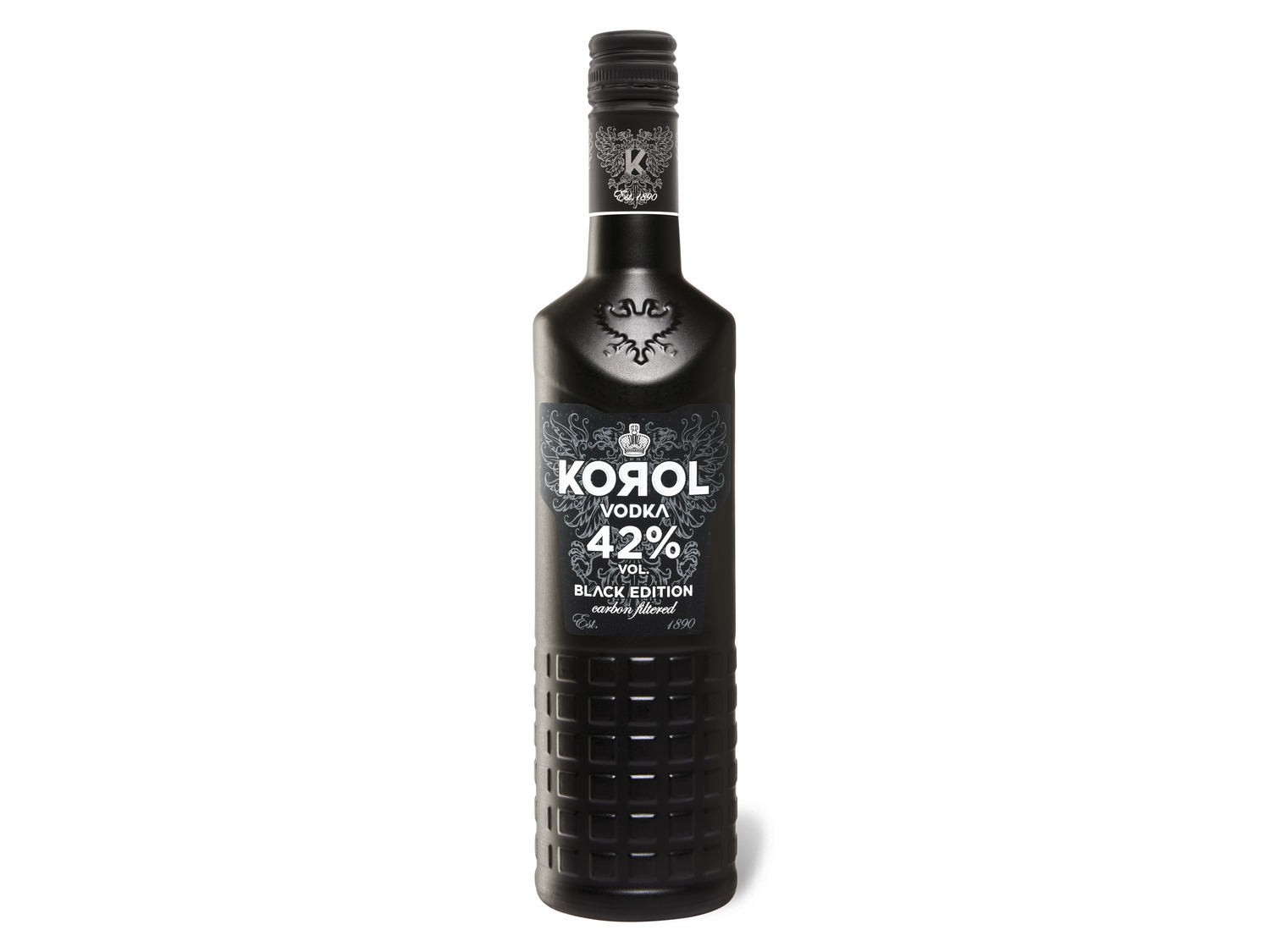 Korol Vodka Edition 42% Filtrated Carbon Black Vol