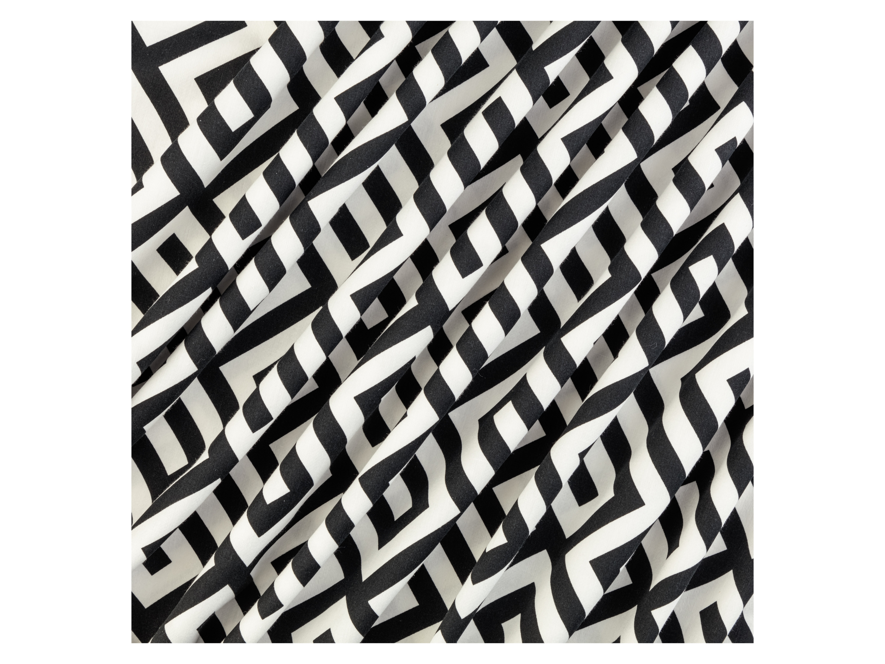 Thumbnail - LIVARNO home Bettwäsche Satin, 135 x 200 cm (Achtung: LV OSDE) (Grafik/schwarz/weiß)