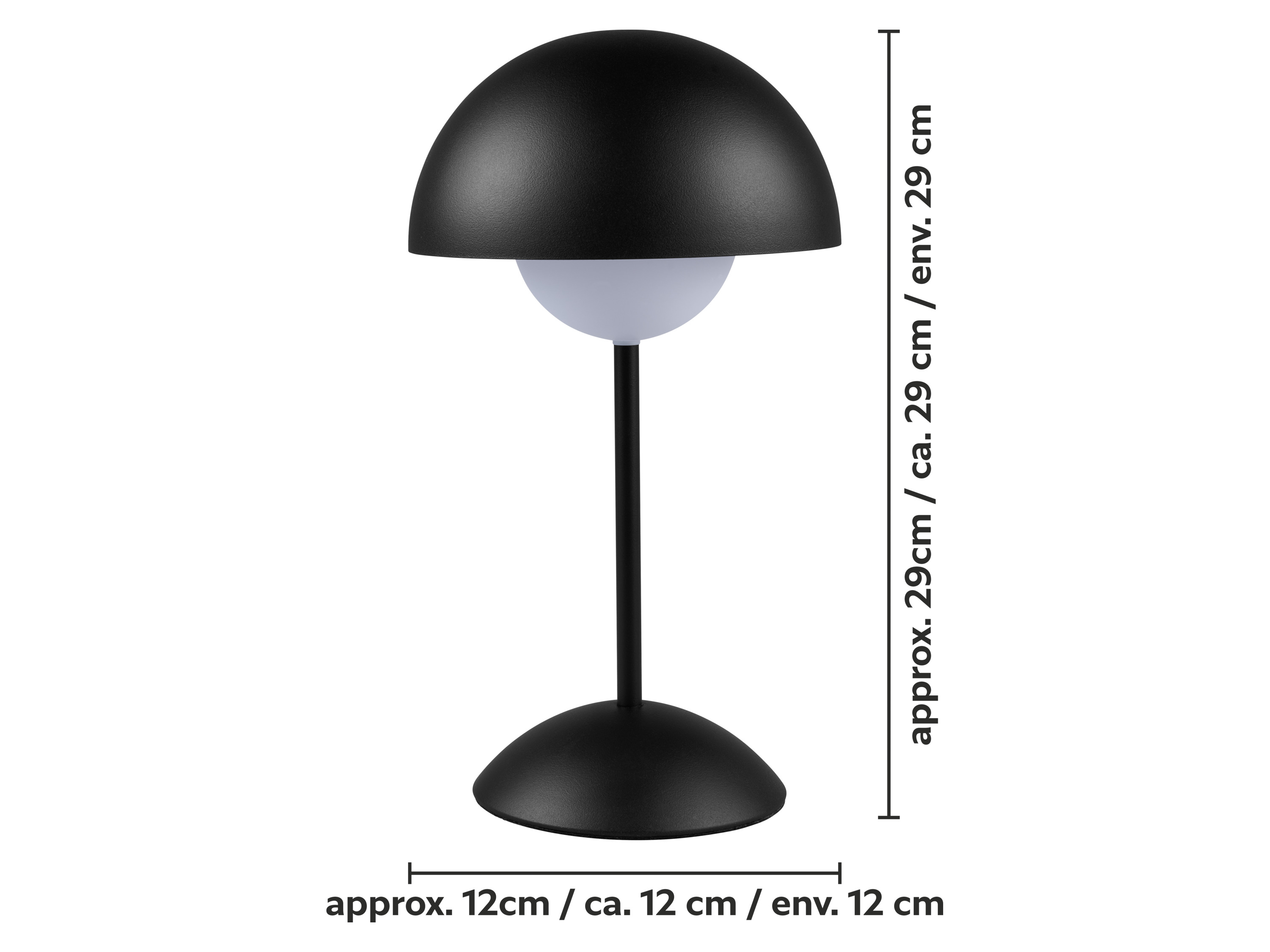 Thumbnail - LIVARNO® Tischleuchte Akku LED (Schwarz)