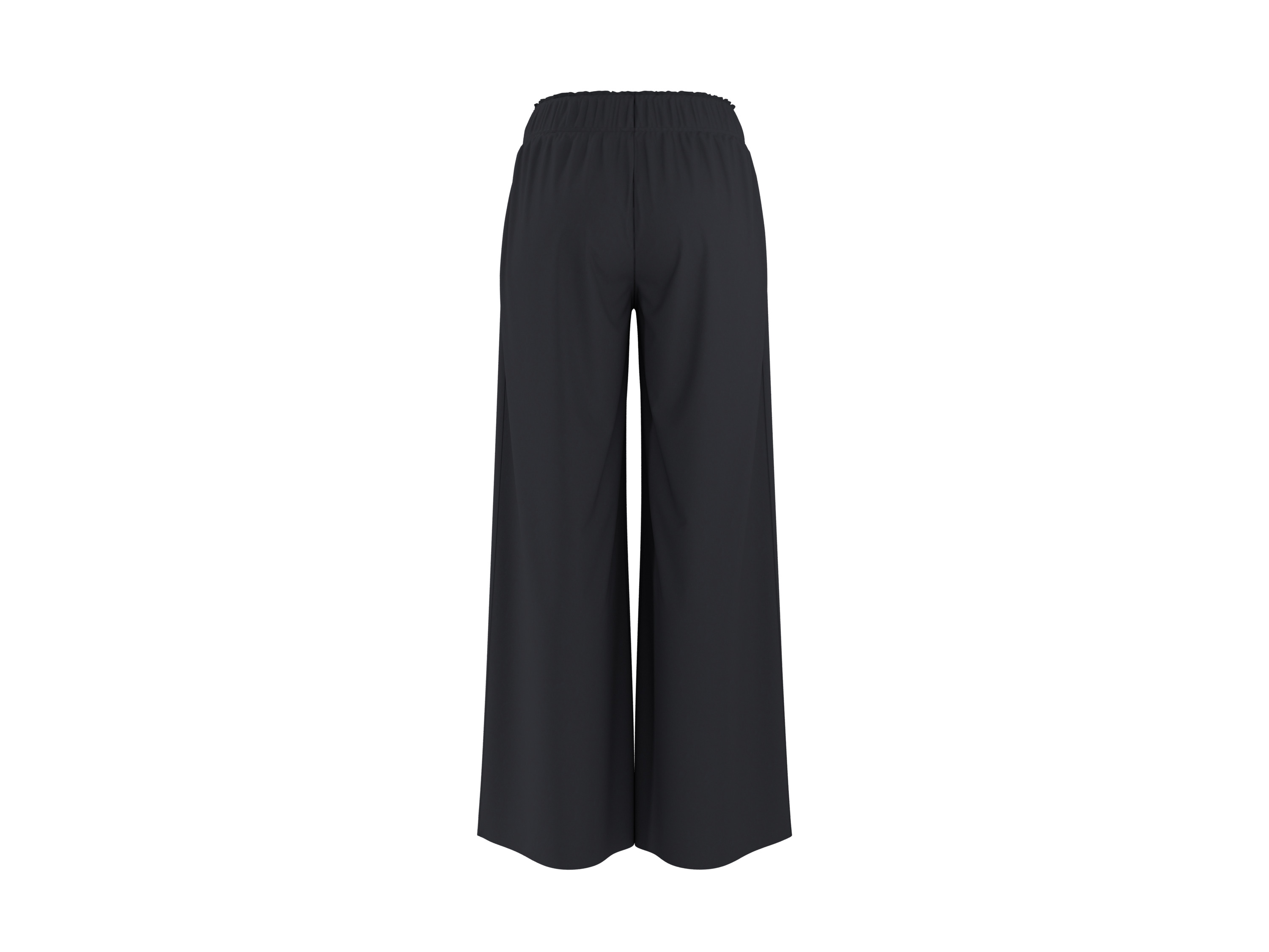 ESMARA® Damen Wide-Leg-Hose (Schwarz, S(36/38)) – Bild 2 von 4