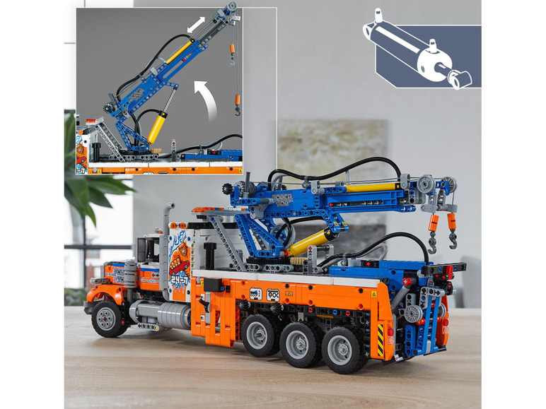 Gehe zu Vollbildansicht: LEGO® Technic 42128 »Schwerlast-Abschleppwagen« - Bild 6