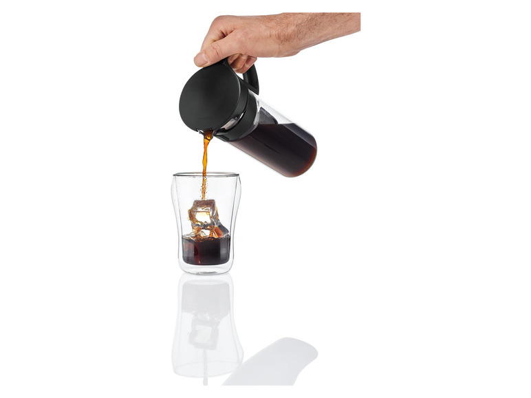 Gehe zu Vollbildansicht: ERNESTO® Cold Brew Kaffeebereiter, aus Glas, mit integriertem Filter - Bild 15