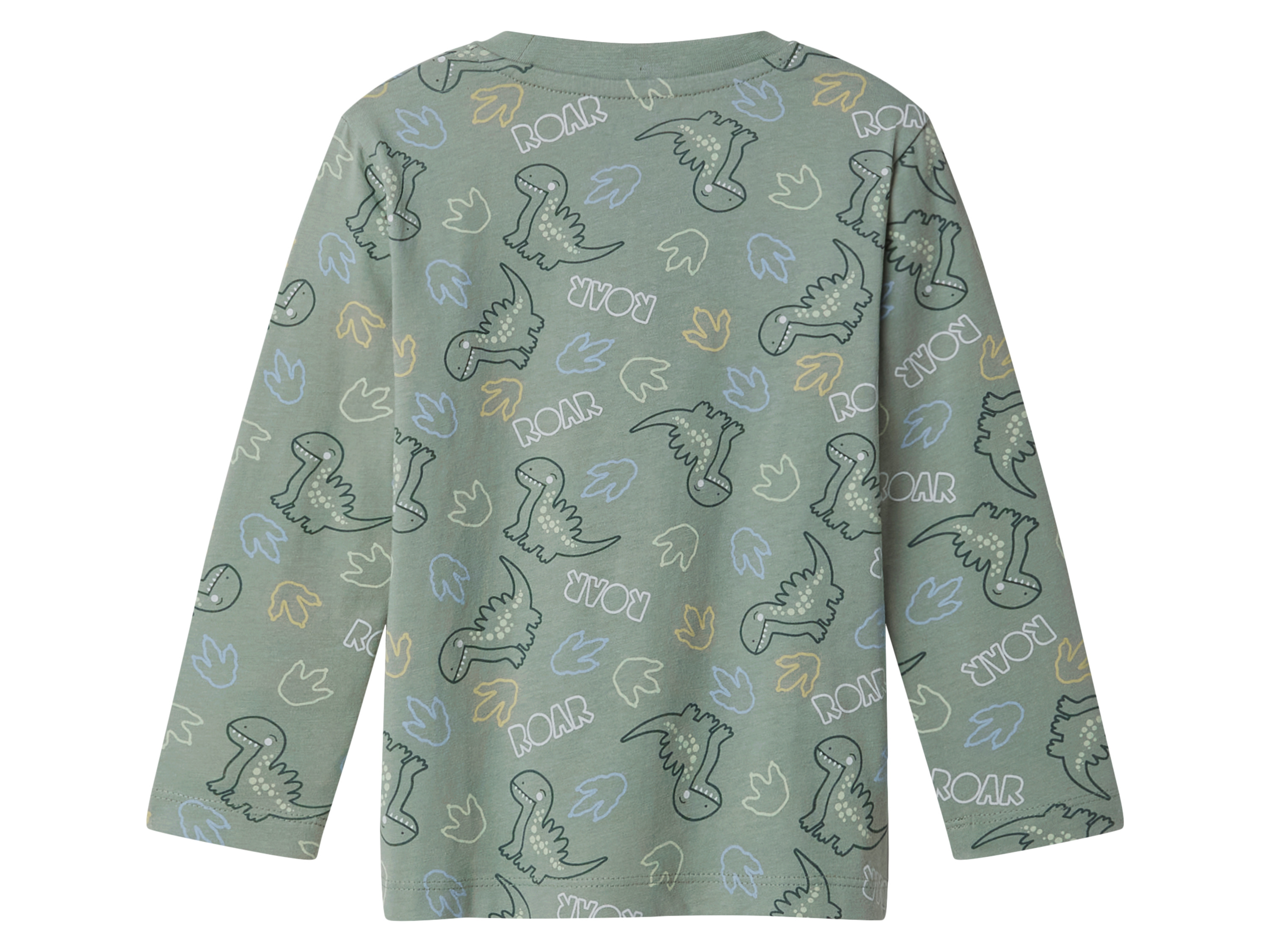 Thumbnail - lupilu® Kleinkinder Mädchen Jungen Langarmshirt (Grün, 86/92)