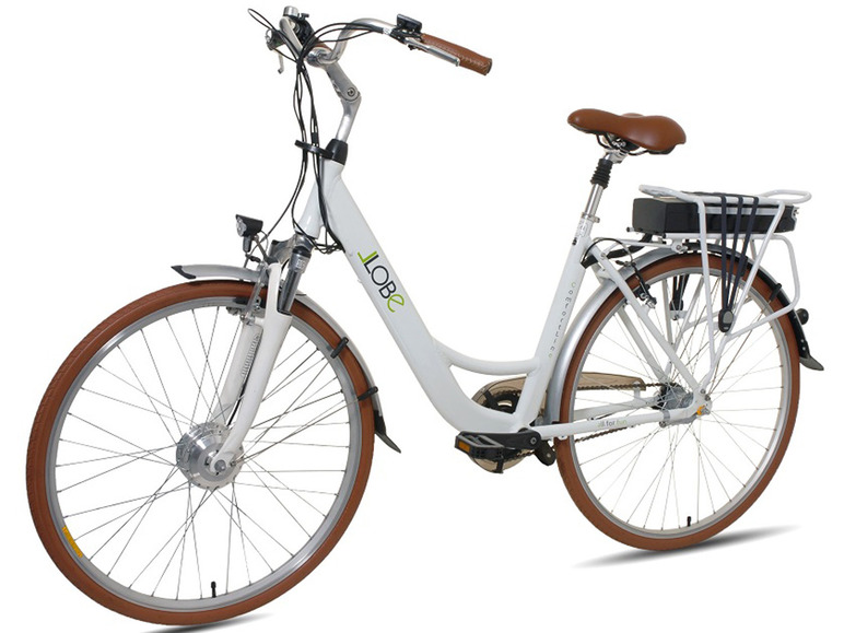 Gehe zu Vollbildansicht: Llobe E-Bike Comfortline Citybike 10Ah, 28 Zoll - Bild 4