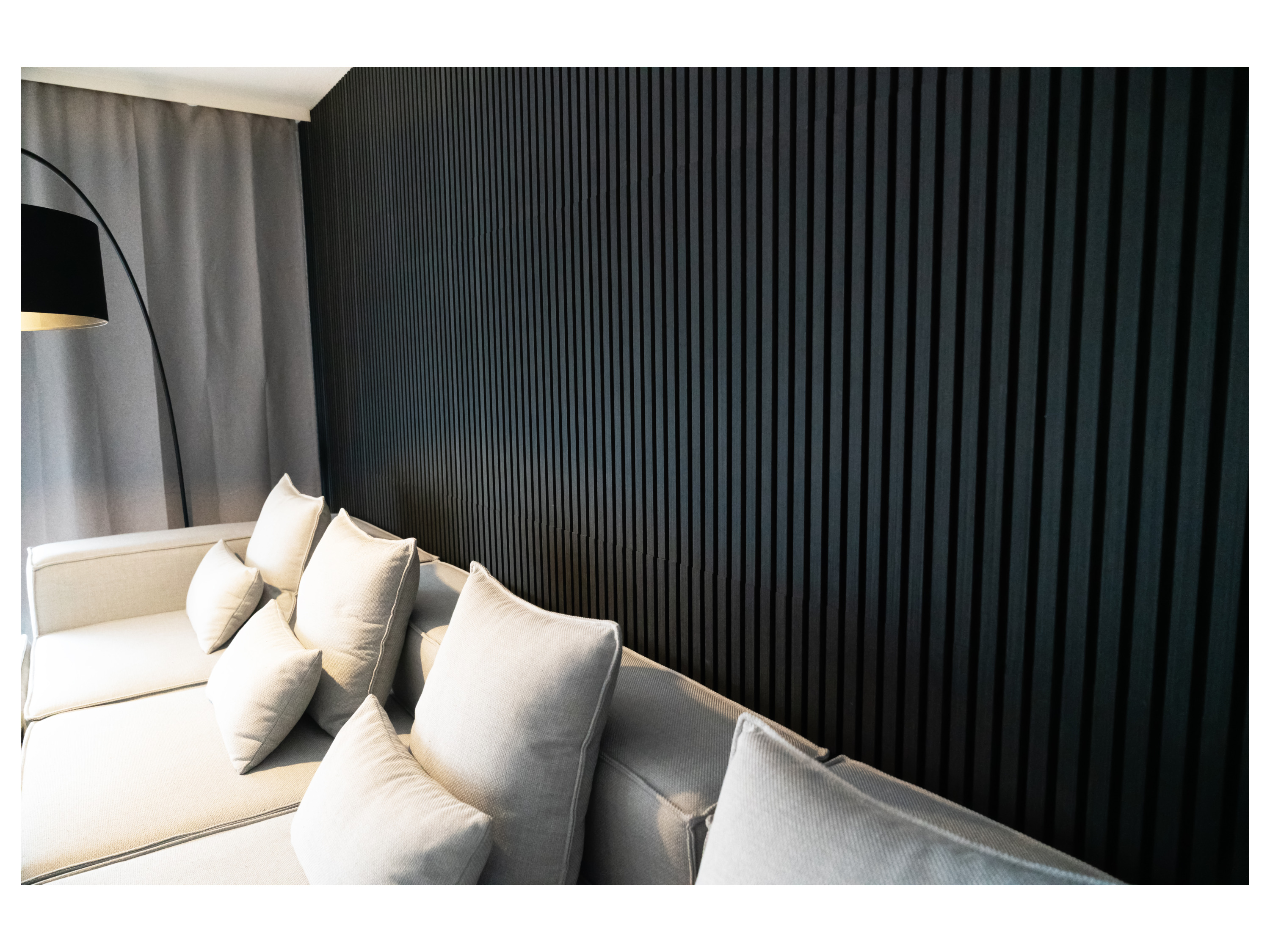 HOME DELUXE SONIC Akustikpaneel (1 x 80 x 40 cm, Black Oak) – Bild 4 von 4
