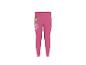 Rosa Kinderleggings mit einem Cartoon-Hundemotiv an der Seite.