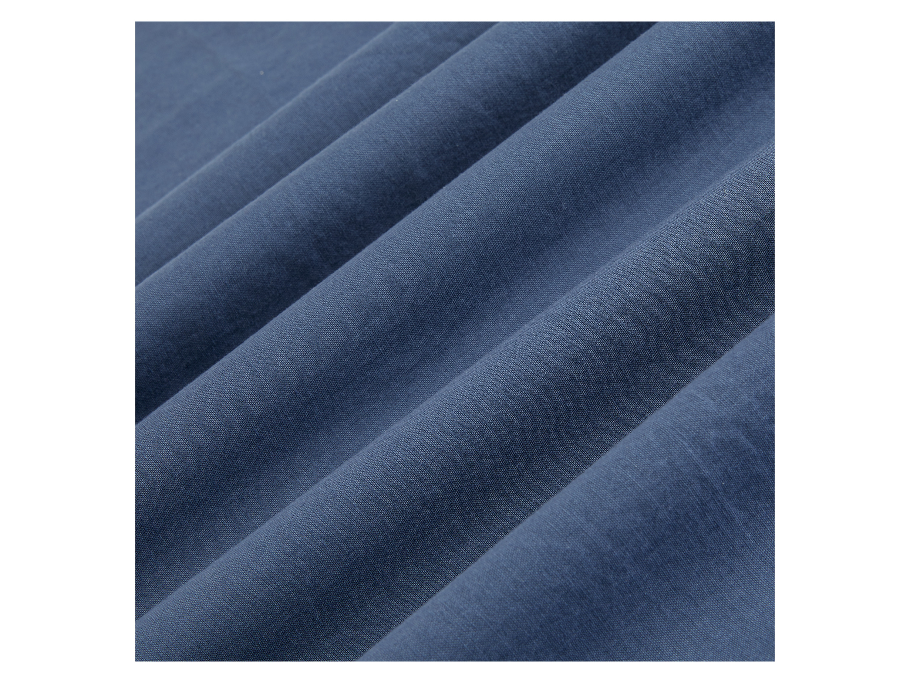 Thumbnail - LIVARNO home Bettwäsche Edel-Renforcé 155 x 220 cm (Blau)