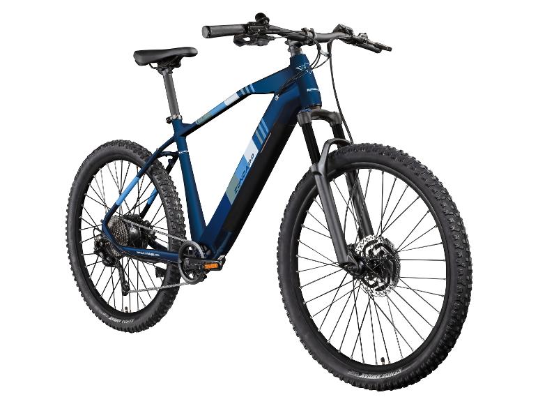 Ein blaues Zündapp Z20B E-Mountainbike ist abgebildet.