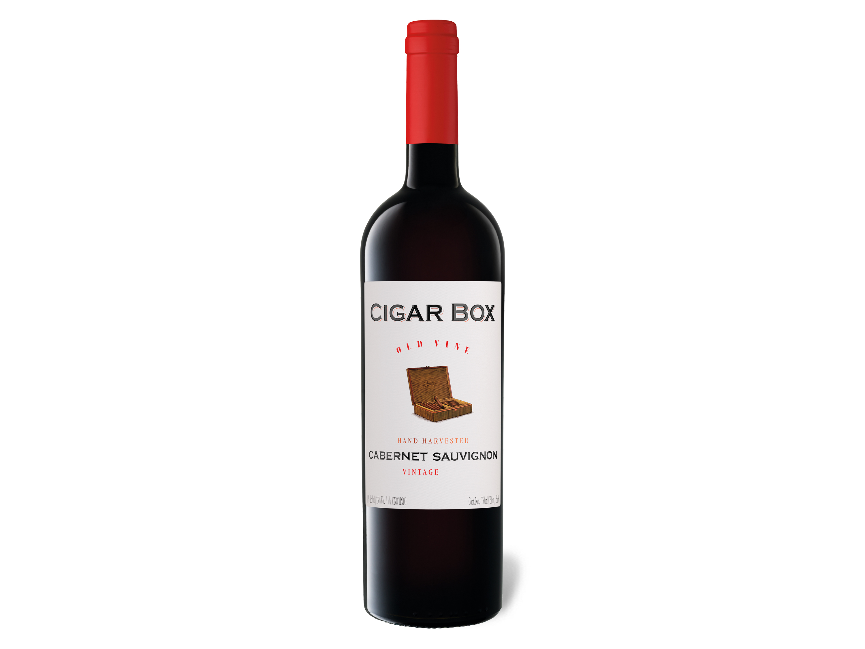 Cigar Box Cabernet Sauvignon Chile Valle Maipo DO trocken, Rotwein 2020 Wein & Spirituosen Lidl DE