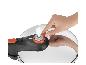 Detail des Dampfventils des TEFAL Secureclick Schnellkochtopfs.