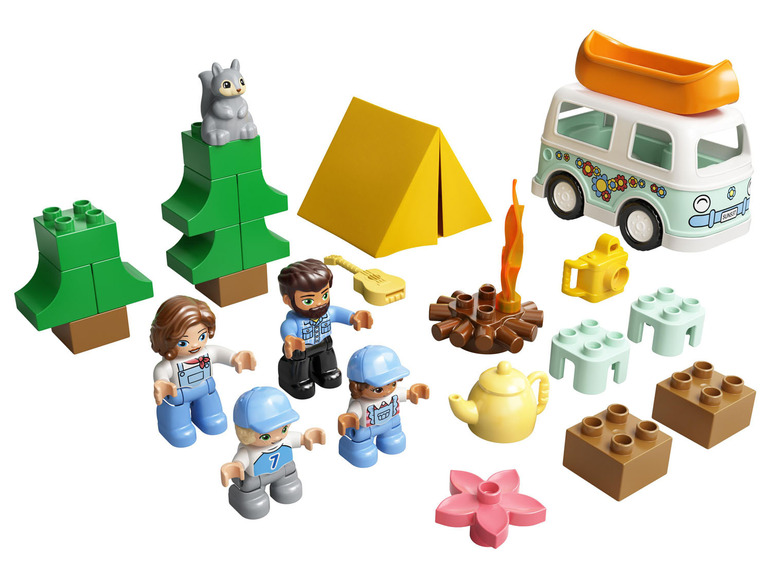 Gehe zu Vollbildansicht: LEGO® DUPLO® 10946 »Familienabenteuer mit Campingbus« - Bild 8