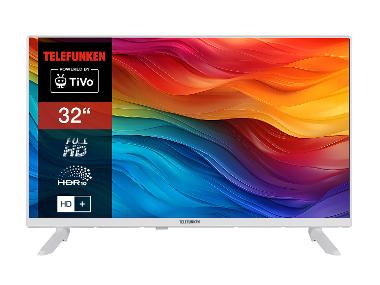 TELEFUNKEN - »XF32TO750S-W« Fernseher 32 Zoll Smart TV powered by TiVo Full HD, HDR, Triple-Tuner, 6 Monate HD+ inkl.