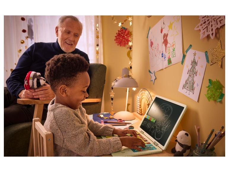 Holz Magnettafel und Laptop FSC